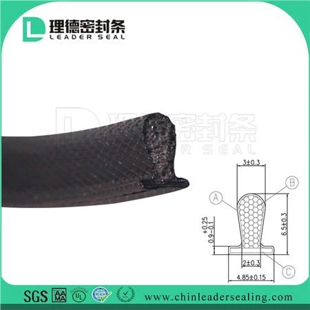 Parte inferior de la puerta del garaje Parte inferior de la parte superior del techo